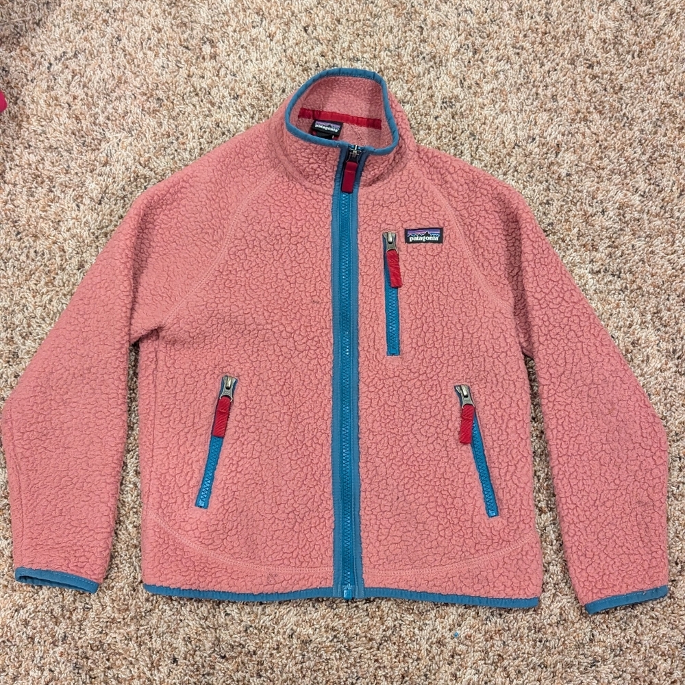 Patagonia Kids Jacket - Pink and Blue